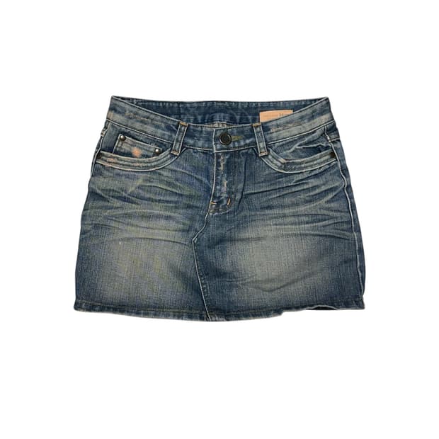 빈티지 데님 스커트