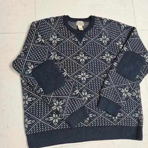 빈티지 엘엘빈 니트 xl 