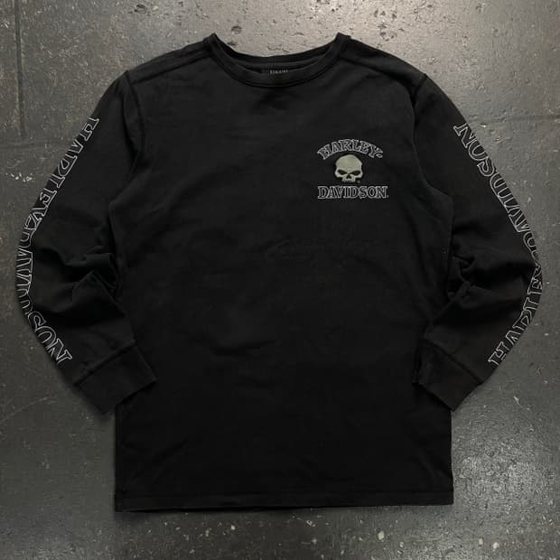 95 할리 데이비슨 스컬 롱슬리브