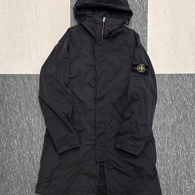 스톤아일랜드 와펜 다비드-TC 피쉬테일 파카