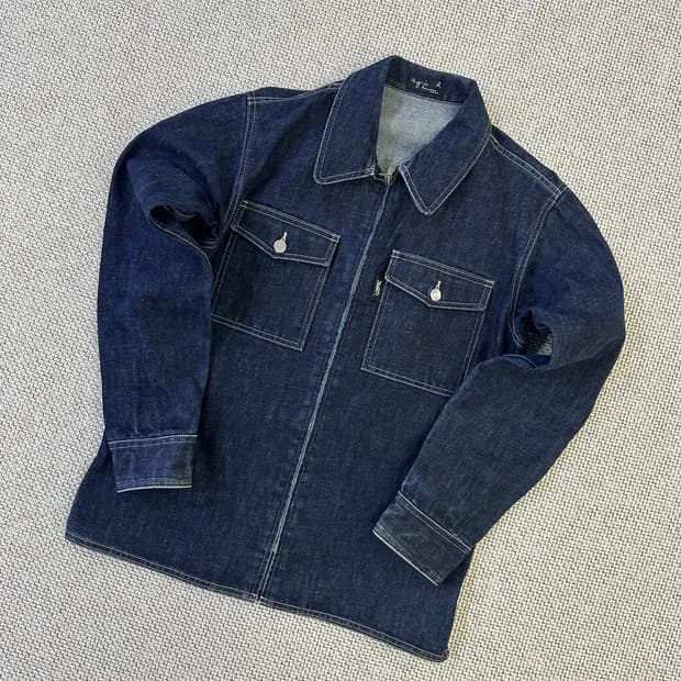 100 아네스베 데님 집업 자켓 0316D