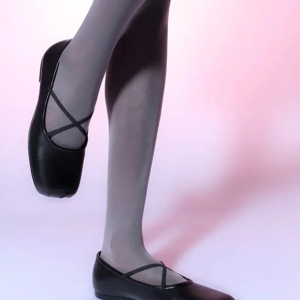 CRISS CROSS POINTE 플랫 37