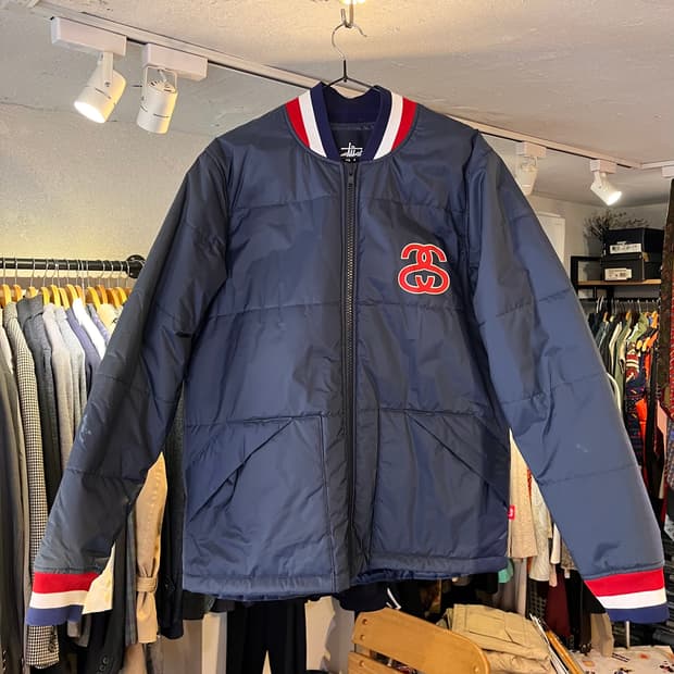 스투시 패딩 자켓