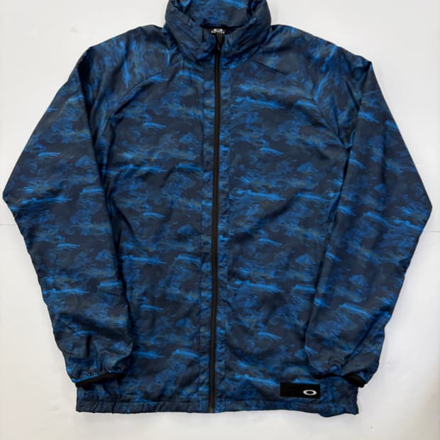 Oakley 카모 후드 바람막이 자켓