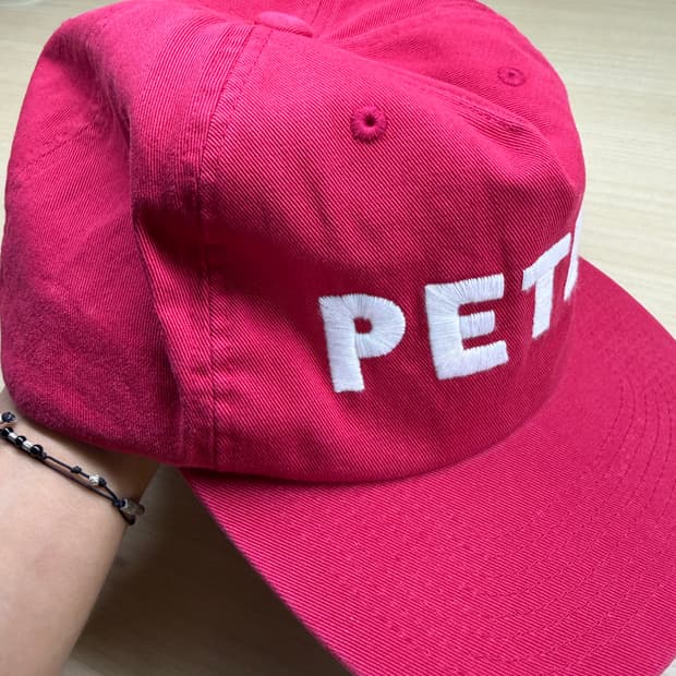 5-panel peter cap - red