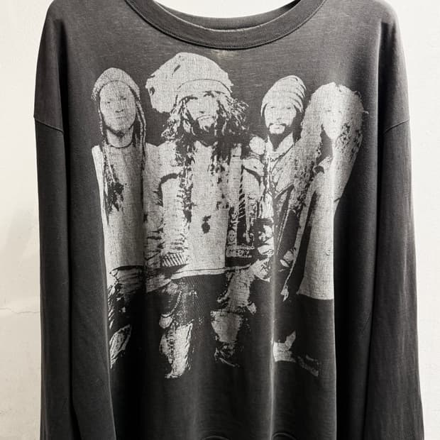 90s White Zombie Distressed Long Sleeve
