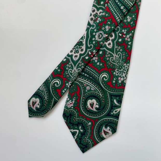 발렌티노(VALENTINO) 페이즐리 정품 명품 넥타이