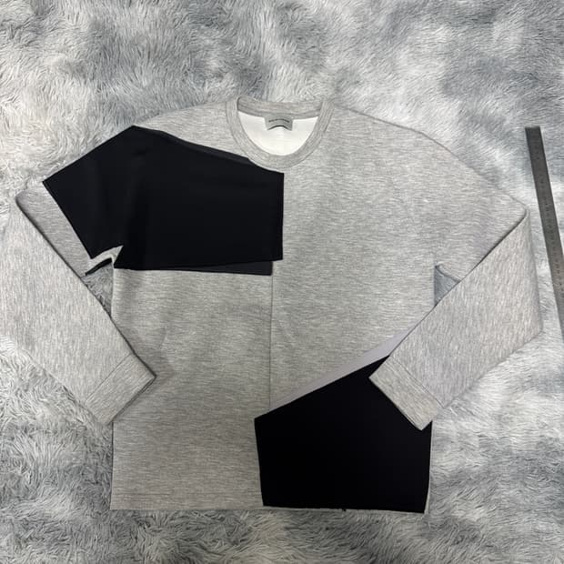 솔리드옴므 네오프랜 맨투맨 105사이즈