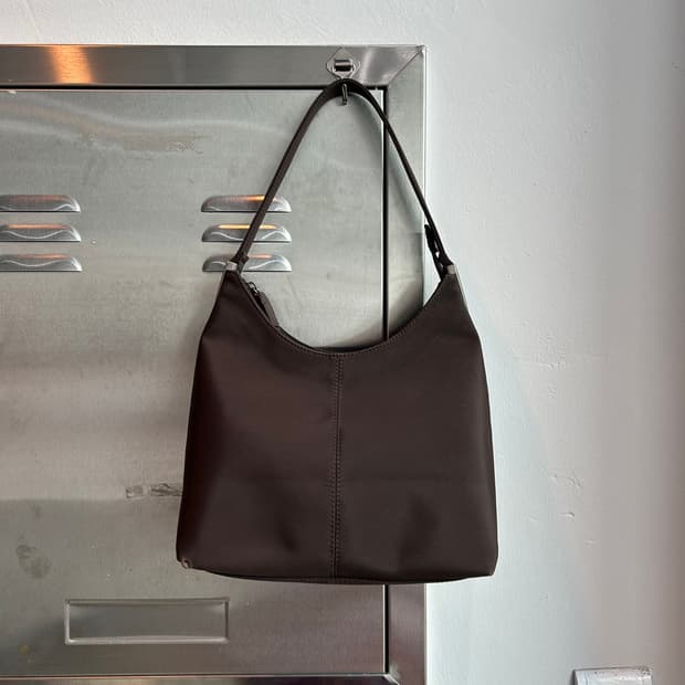 빈티지 딥브라운 숄더백