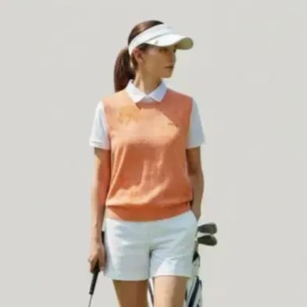 크로커다일 골프조끼 