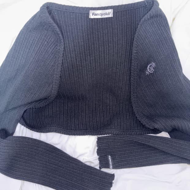 팬시클럽 볼레로 가디건