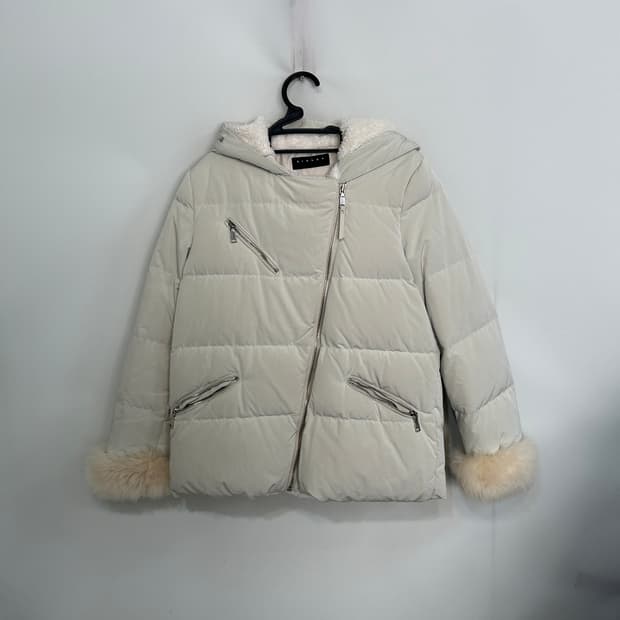 시슬리 여성 다운 패딩 90 