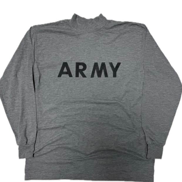 90s-00s 미국빈티지 us army IPFU 모크넥 롱슬리브