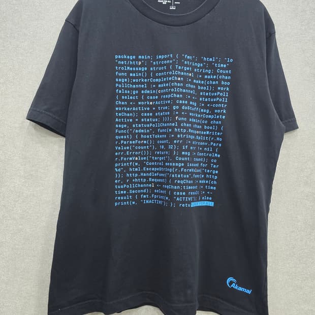 유니클로 PEACE FOR ALL 아카마이 프린팅 반팔티