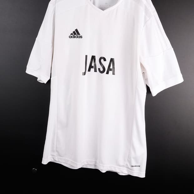 아디다스 JASA 흰색 축구반팔