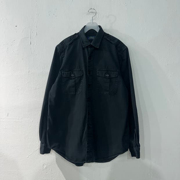 폴로랄프로렌 견장 셔츠 M