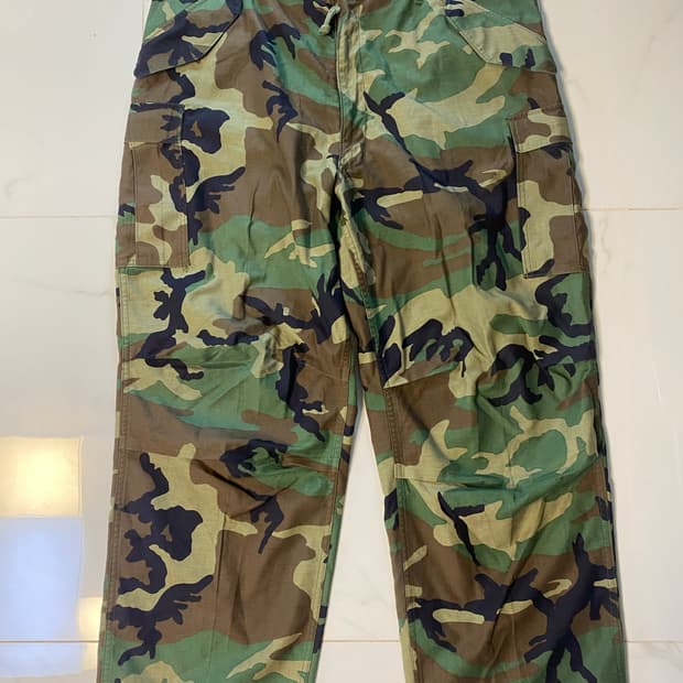 XL-L , 80s Og m65 우드랜드 필드 팬츠 
