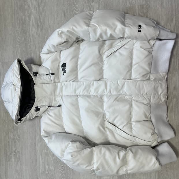 노스페이스 후드숏패딩