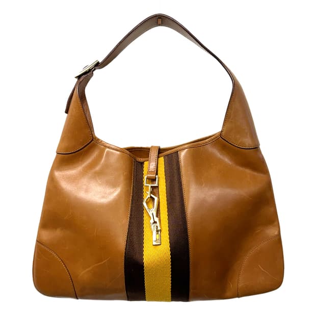 Gucci Jackie Web Stripe Shoulder Bag