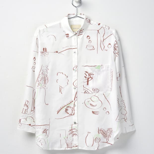 Palomawool 프린팅 셔츠