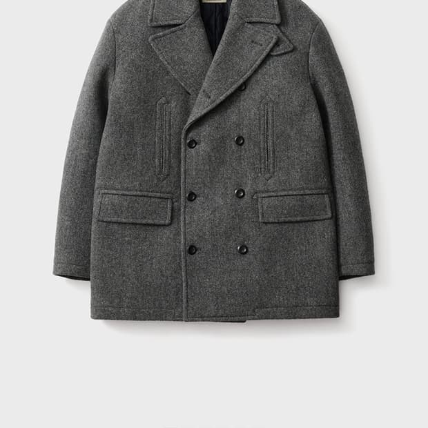 포터리 셔틀랜드 울 피코트 3사이즈