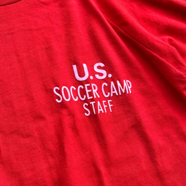 70's Vintage Champion U.S. SOCCER CAMP