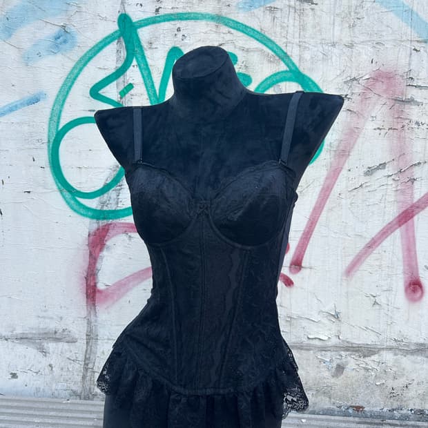 블랙 코르셋