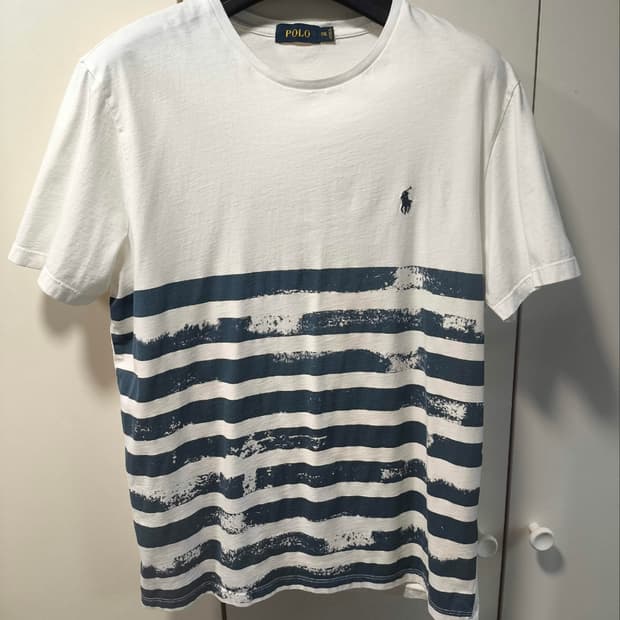 2XL 폴로랄프로렌 스트라이프 티셔츠 반팔