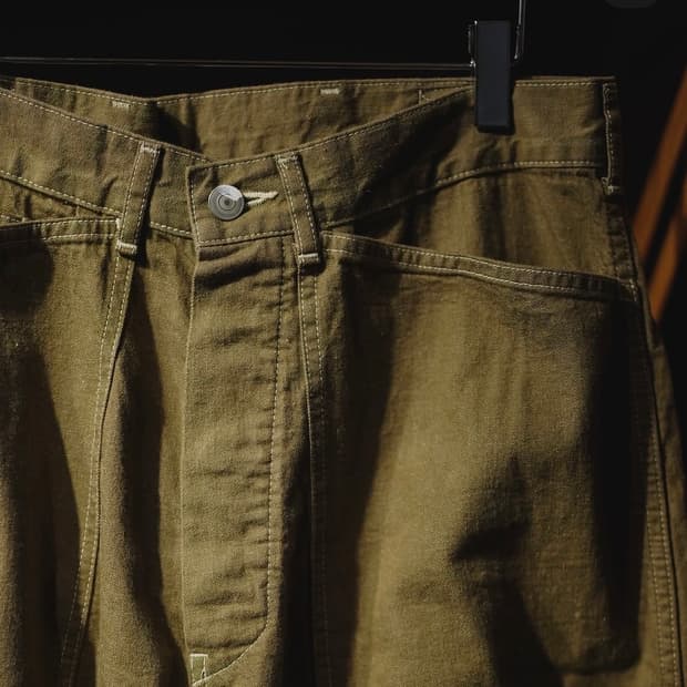 마티앤선즈 24A/W MILITARY DENIM KHAKI