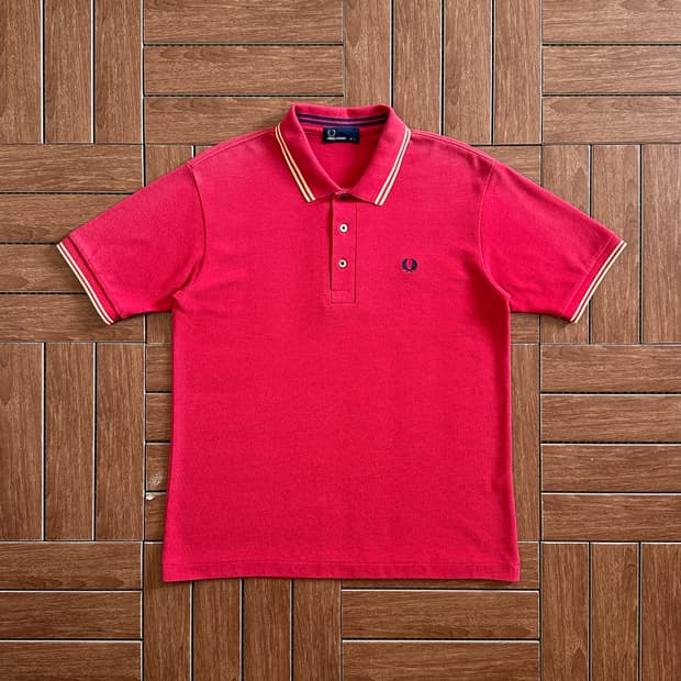 Fred Perry logo cotton pk 1/2 tee