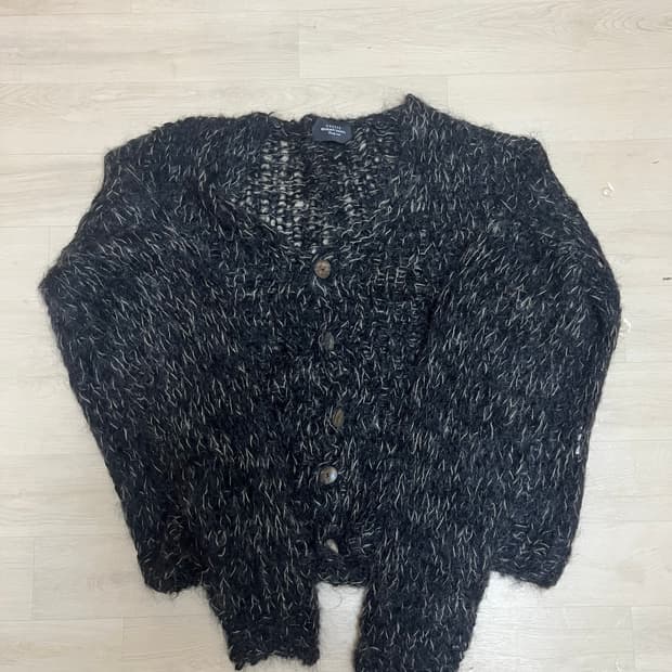 언유즈드 모헤어 가디건 4