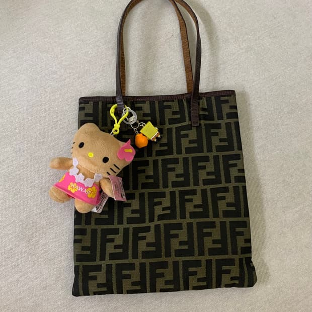 빈티지 펜디 빅주카 미니 토트백