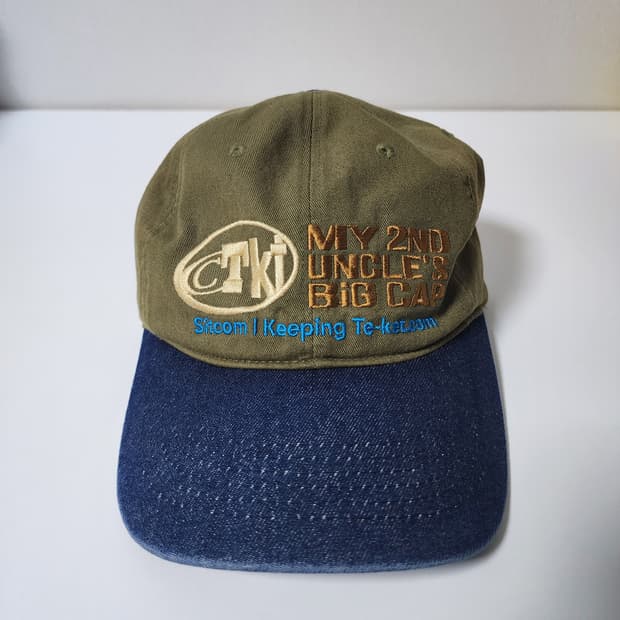 테켓 엉클스 Teket Uncle's Big Cap 올리브 그린 볼캡