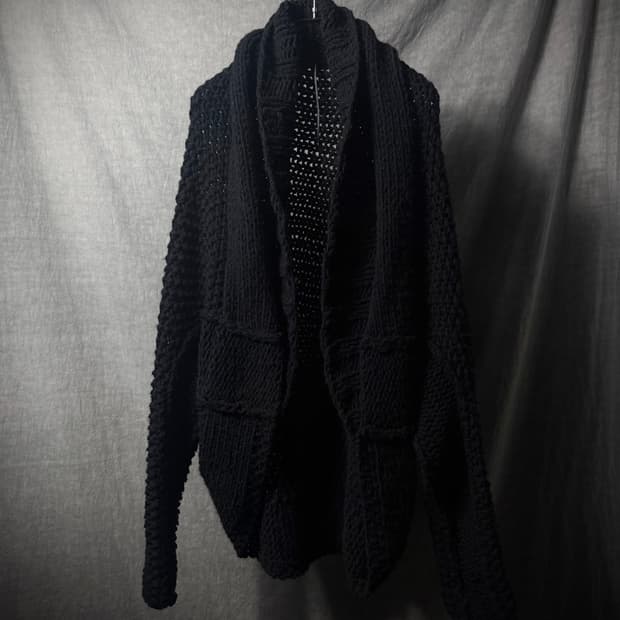 Masnada Hand Knitted Open Cardigan 