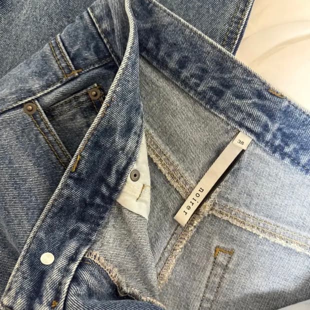 노이어포우먼 클래식 스트레이트 데님 팬츠