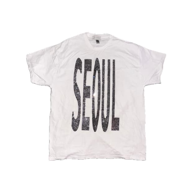 SEOUL 큐빅 티셔츠