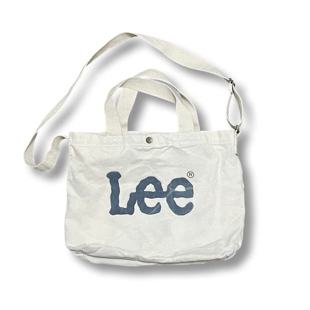 Lee 리 캔버스 토트백 겸 숄더백