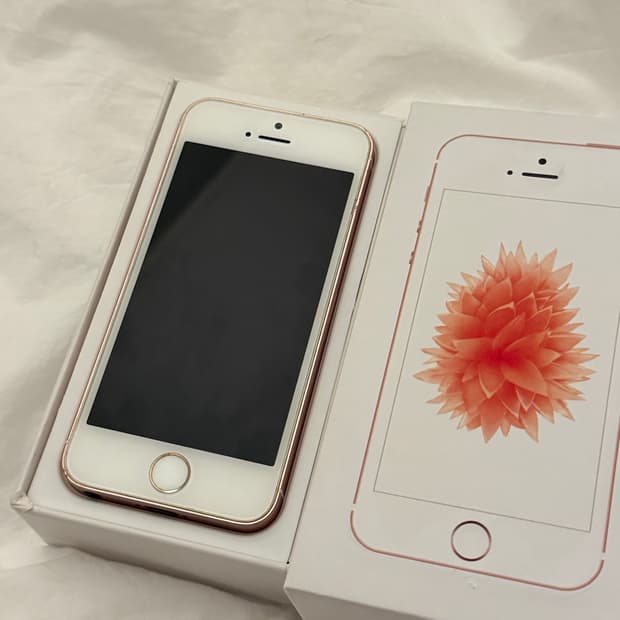 아이폰se1 로즈골드 순정