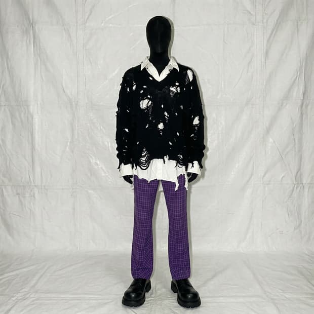 oakley panel flare pants