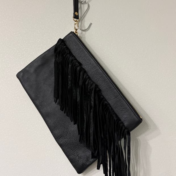 Tassel Detail Clutch