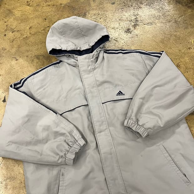 [정품/105] 아디다스 올드스쿨 리버시블 점퍼 b10