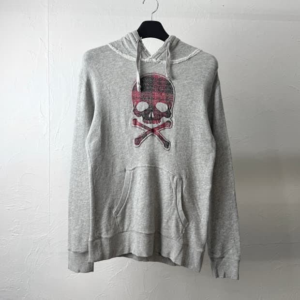 Beams Heart 스컬 후드티