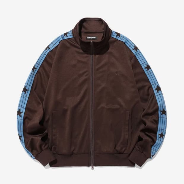 이스트쿤스트 져지 트랙 자켓 브라운 M