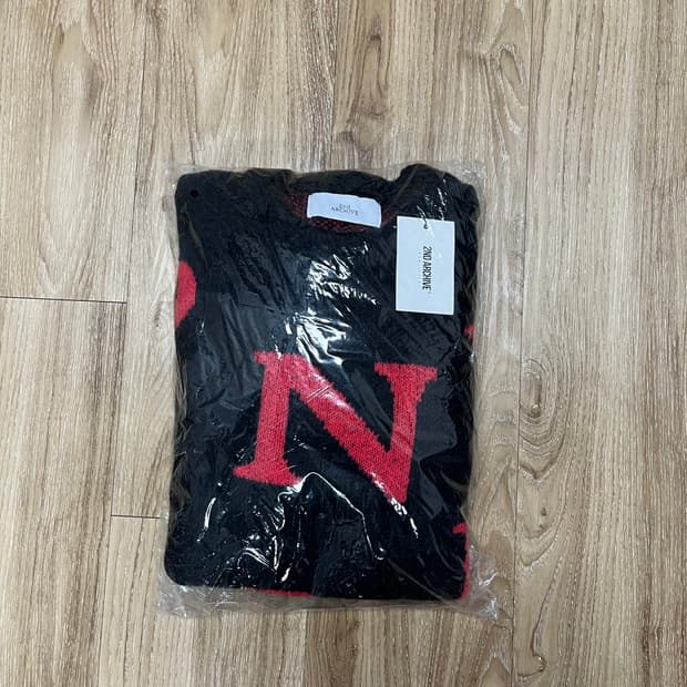 (새상품) 세컨드어치브 니트 F