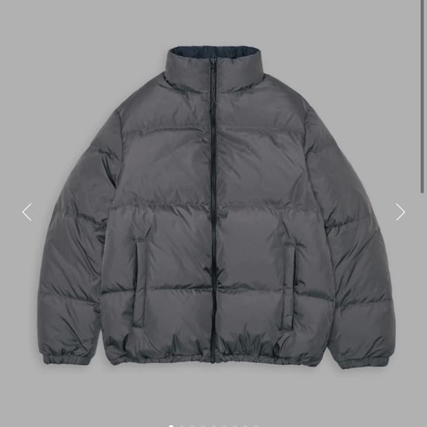 tuewid 트위드 트위드 리버시블 패딩 봄버 자켓 애쉬