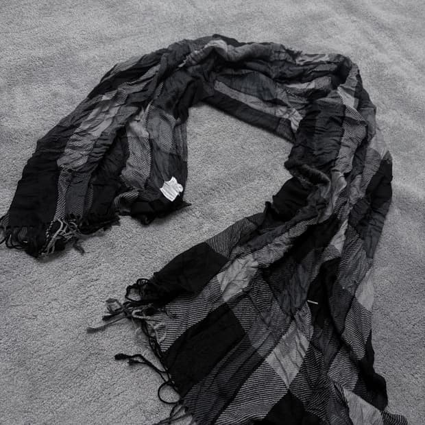 Vintage V-kei,punk flannel muffler