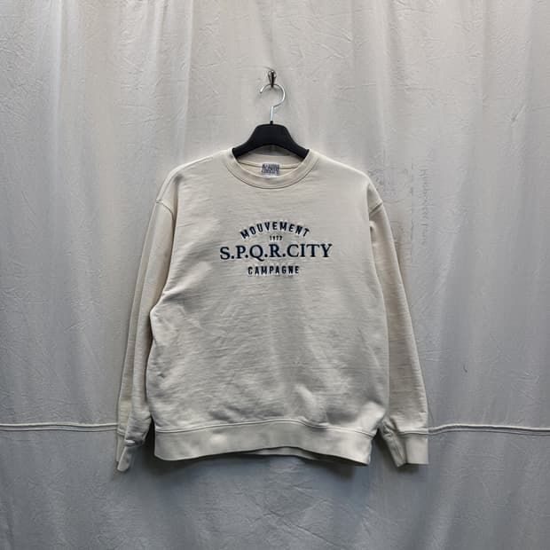 마리떼 프랑소와 저버 아이보리 맨투맨