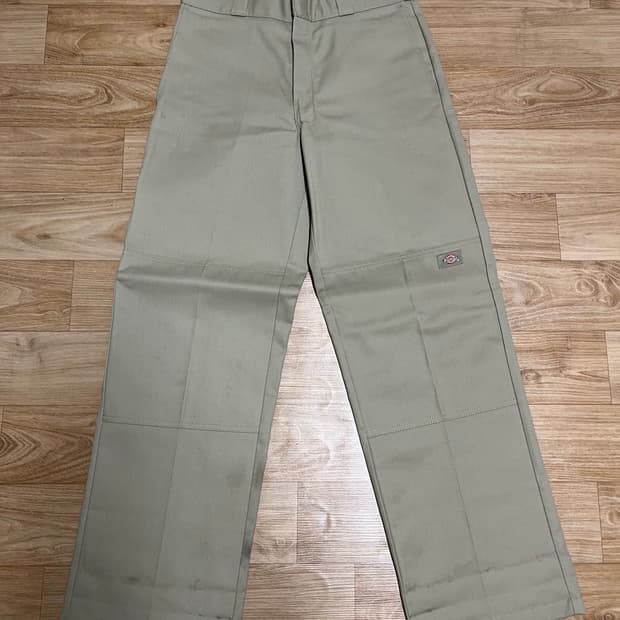 디키즈 더블니 워크팬츠 베이지 31