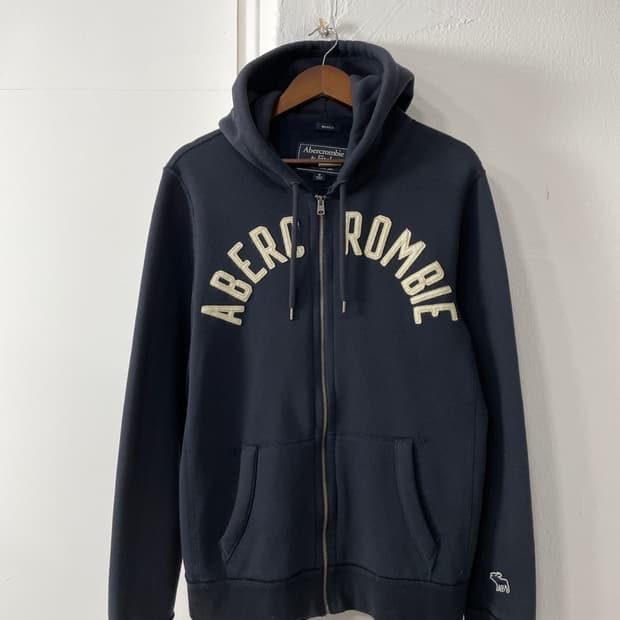 아베크롬비 아치 로고 후드집업