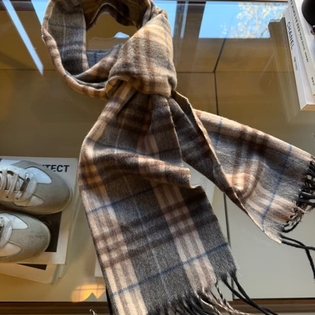 에린 몬타니 캐시미어/울 머플러 